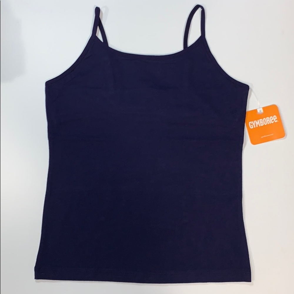Gymboree navy tank top adjustable straps M 7/8
